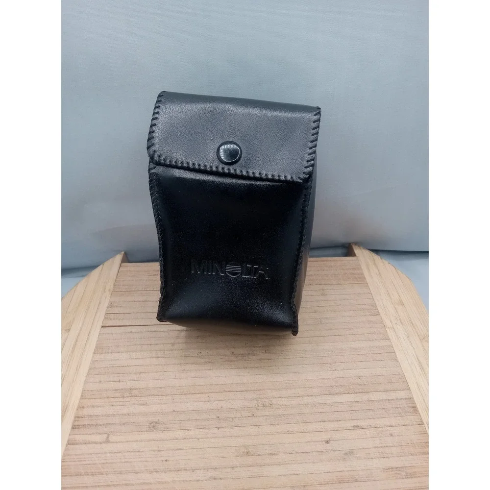 Minolta Maxxum 2800 AF Shoe Mount Flash w/ Black Case For Camera Tested Working‎